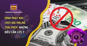 hình phạt khi chơi bài online trái phép