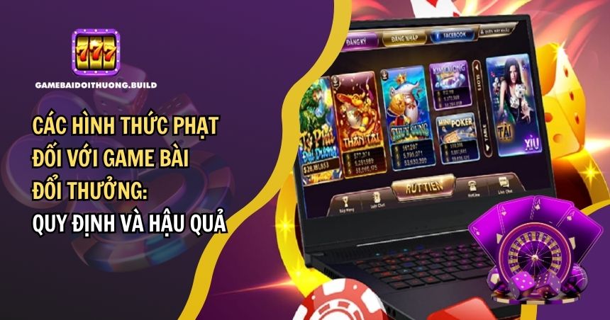 Các Hình Thức Phạt Đối Với Game Bài Đổi Thưởng