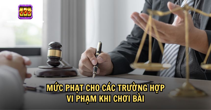 Tùy vào tính chất và mức độ vi phạm, các mức phạt sẽ khác nhau